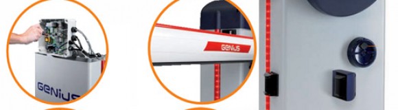 Bariera automata Genius Rainbow 524